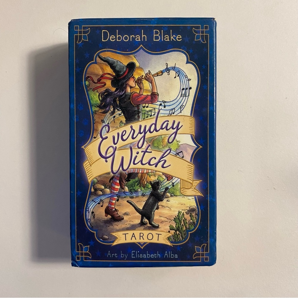 Everyday Witch Oracle by Deborah Blake 78 Cards Tarot Deck English Board Game